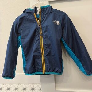 The North Face Navy and Teal Jacket